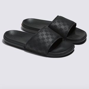 Vans checkerboard La costa slide-on sandals Size 7